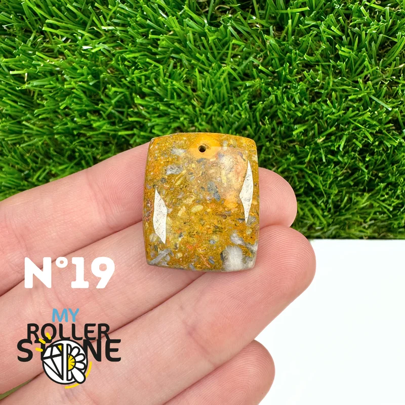 Colgante perforado Bumblebee Jasper Neo 5A