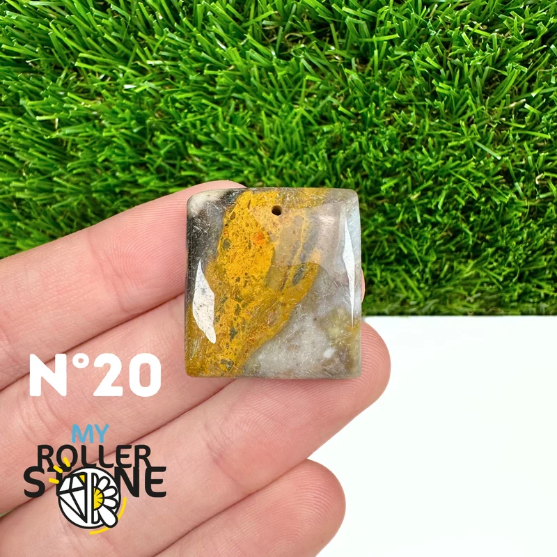 Colgante perforado Bumblebee Jasper Neo 5A