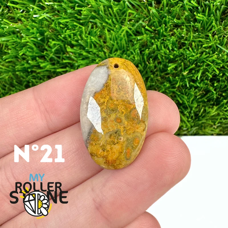 Colgante perforado Bumblebee Jasper Neo 5A