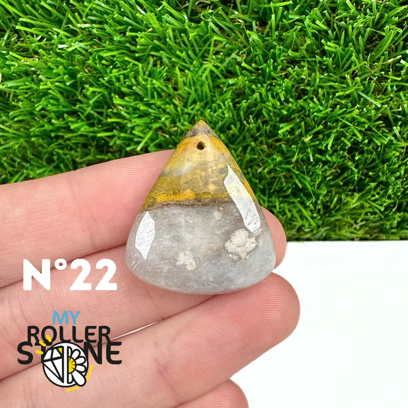 Colgante perforado Bumblebee Jasper Neo 5A
