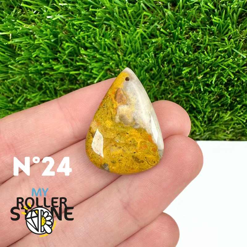 Colgante perforado Bumblebee Jasper Neo 5A