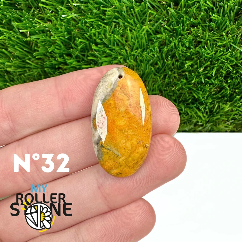Colgante perforado Bumblebee Jasper Neo 5A