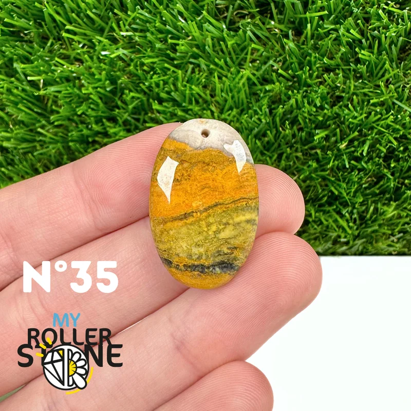 Colgante perforado Bumblebee Jasper Neo 5A