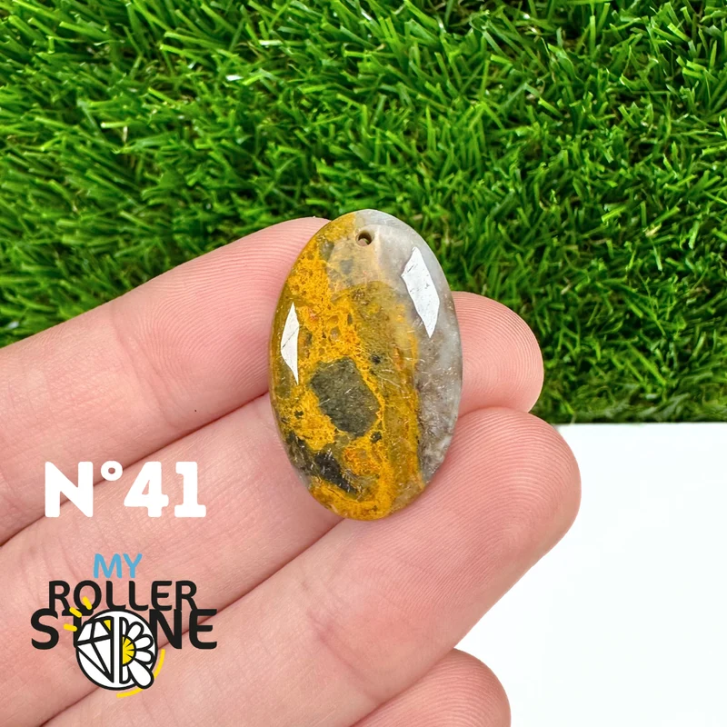 Colgante perforado Bumblebee Jasper Neo 5A
