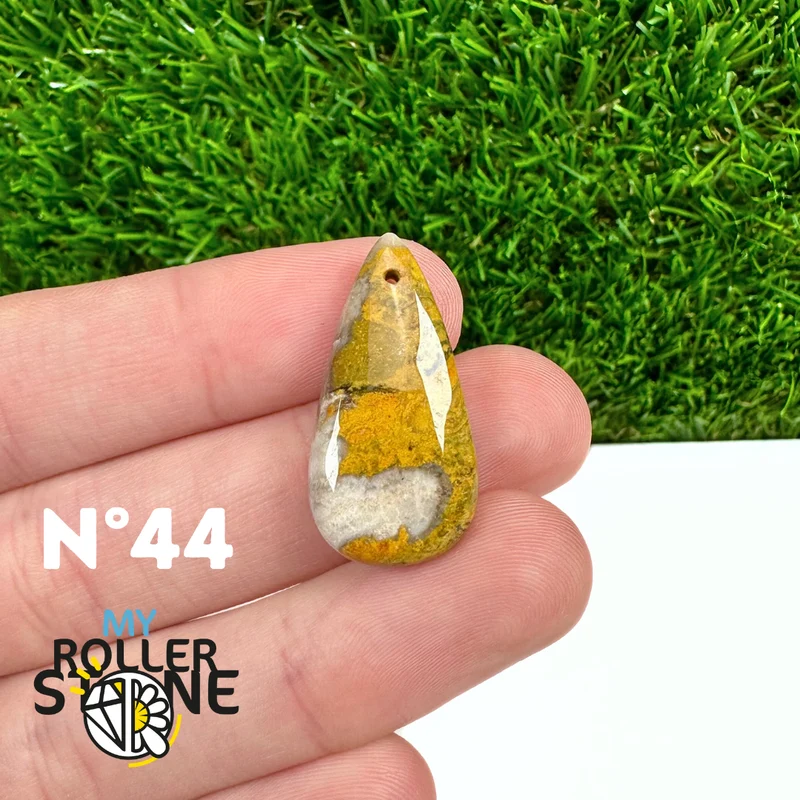 Colgante perforado Bumblebee Jasper Neo 5A