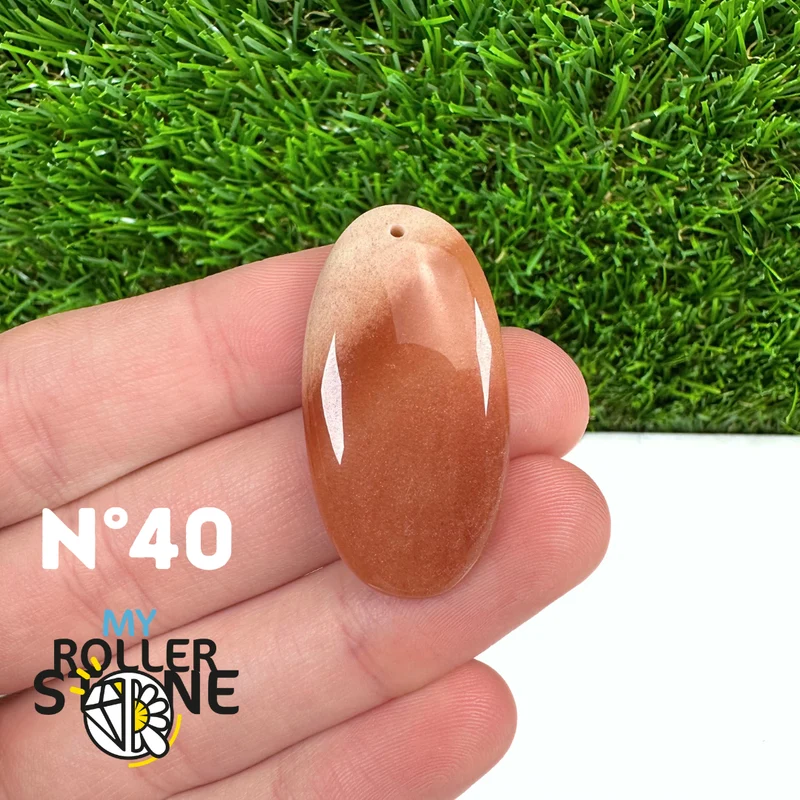 Colgante de melocotón de amazonita
