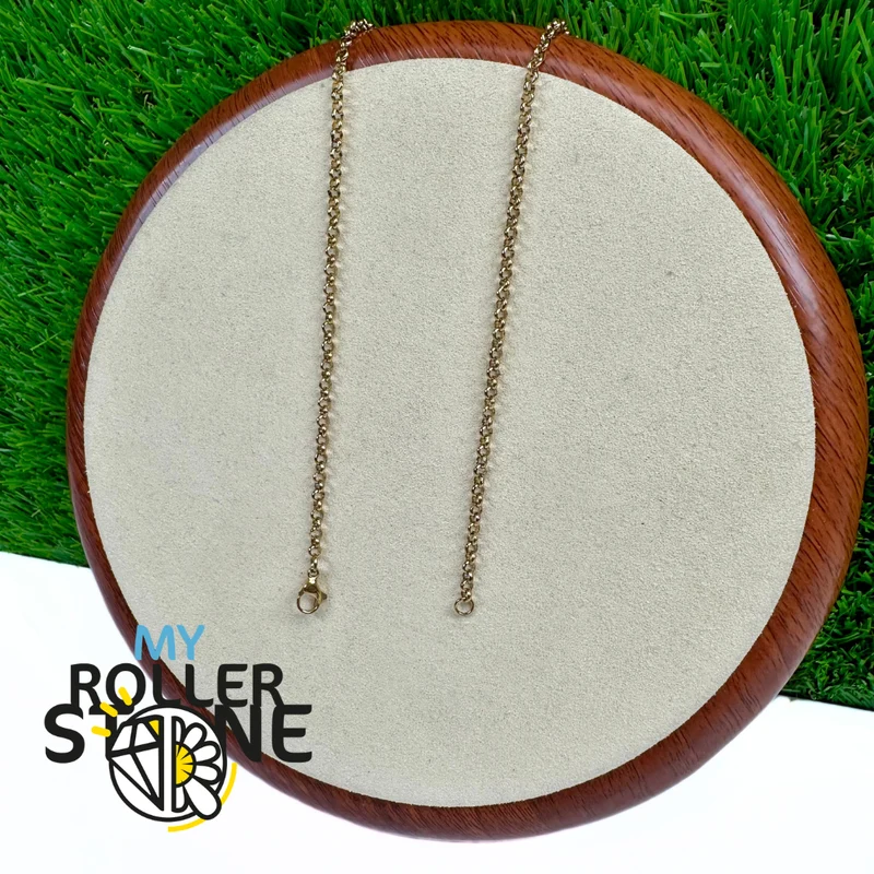 Cadena Rolo grande de acero inoxidable 304 (60 cm)