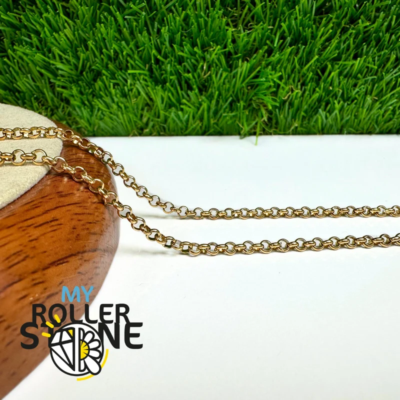 Cadena Rolo grande de acero inoxidable 304 (60 cm)