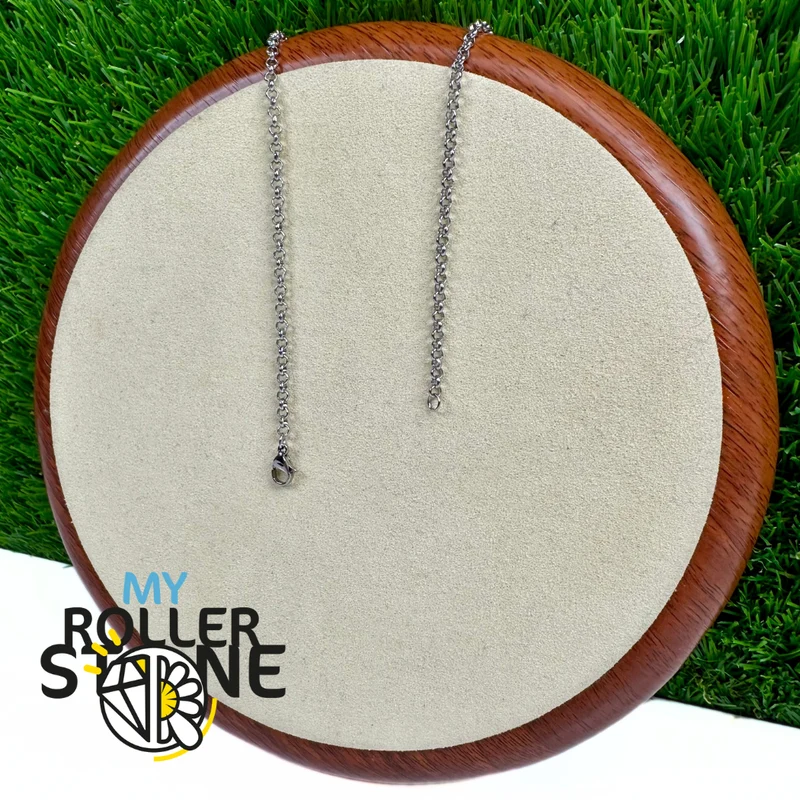 Cadena Rolo grande de acero inoxidable 304 (60 cm)