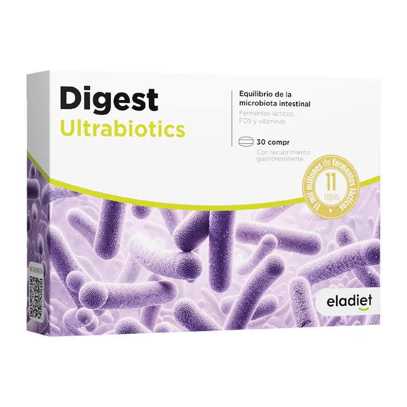 Digest Ultrabiotics 30 Comprimidos | Eladiet