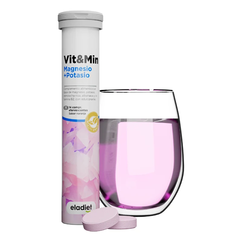 Vit&Min Magnesio Potasio 14 Comprimidos | Eladiet