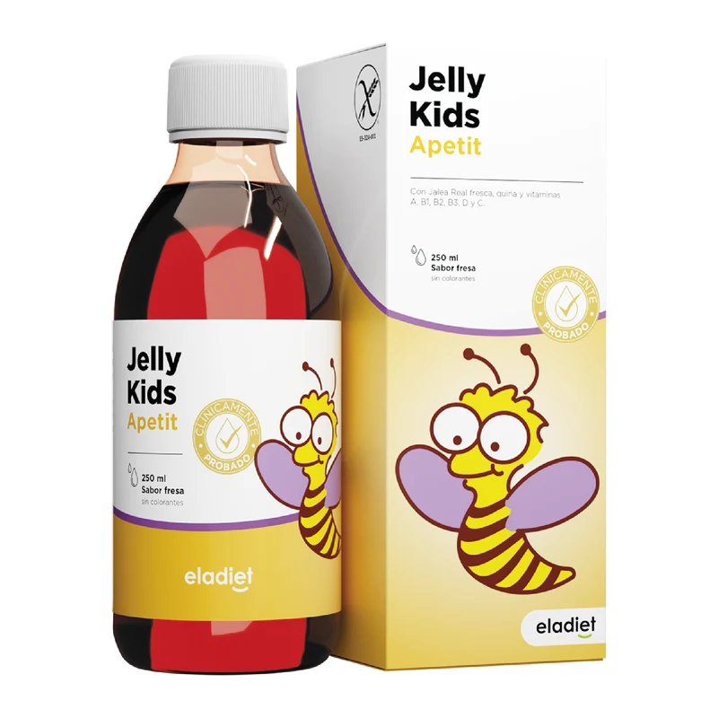 Jelly Kids Apetit Jarabe 250 ml | Eladiet
