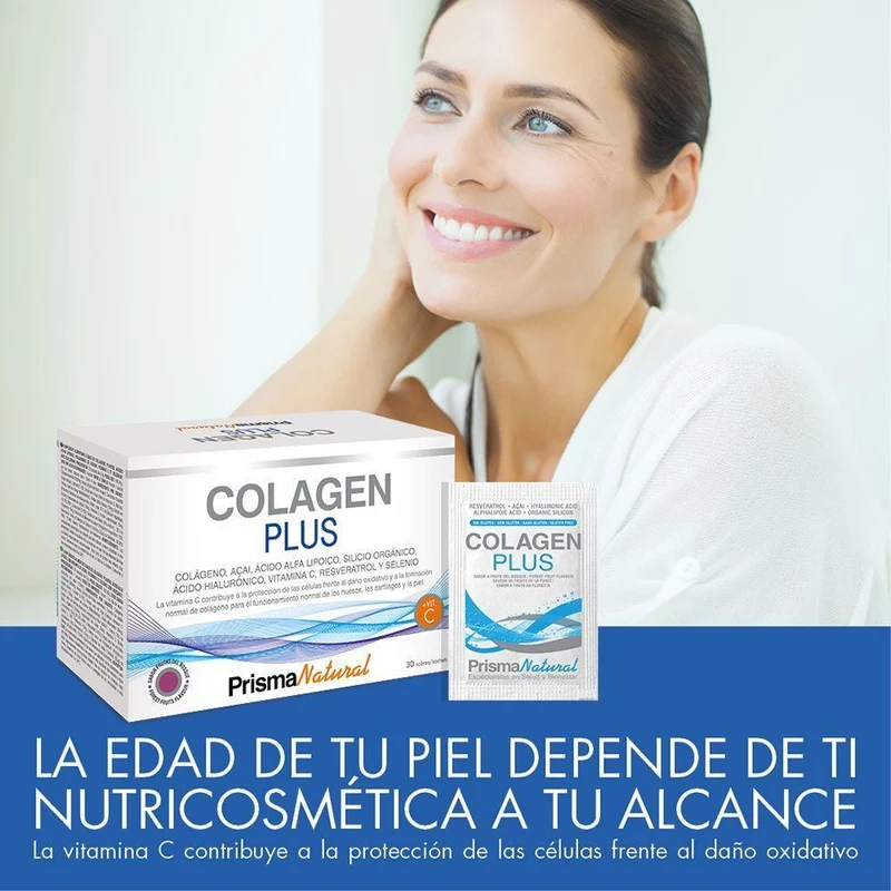 Colagen Plus Antiaging 30 Sobres | Prisma Natural