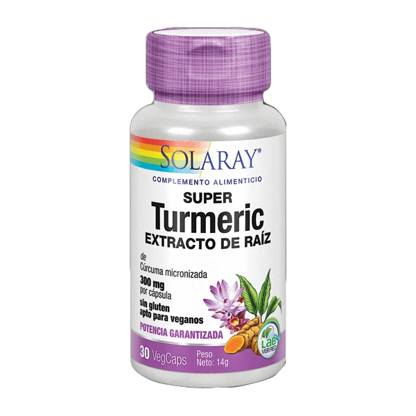 Super Turmeric 30 Capsulas | Solaray