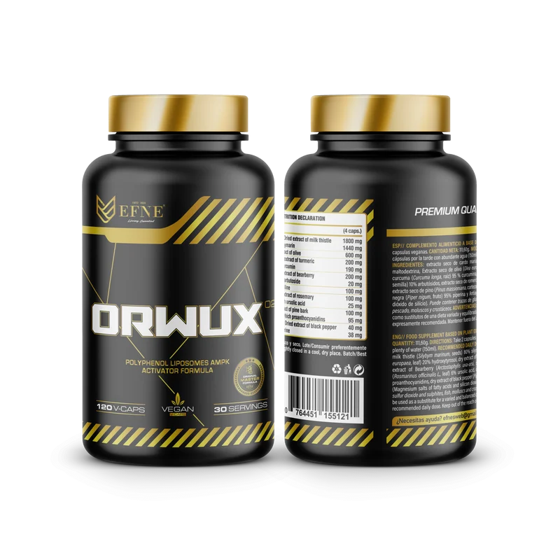 ORWUX EFNE – Antiinflamatorio Natural Más Potente (120 Cápsulas)
