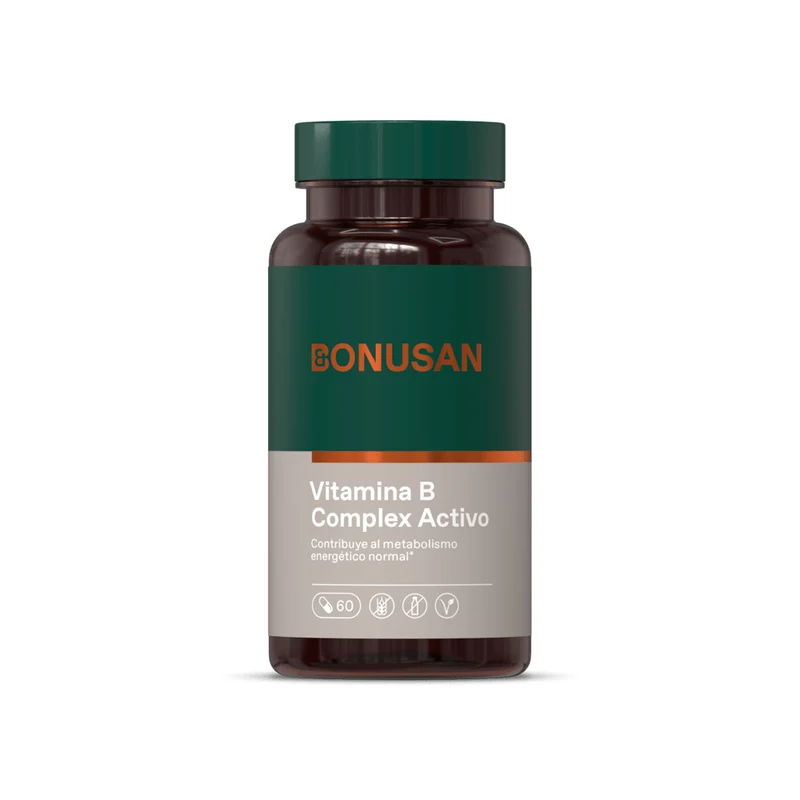 Vitamina B Complejo Activo 60 Capsulas | Bonusan
