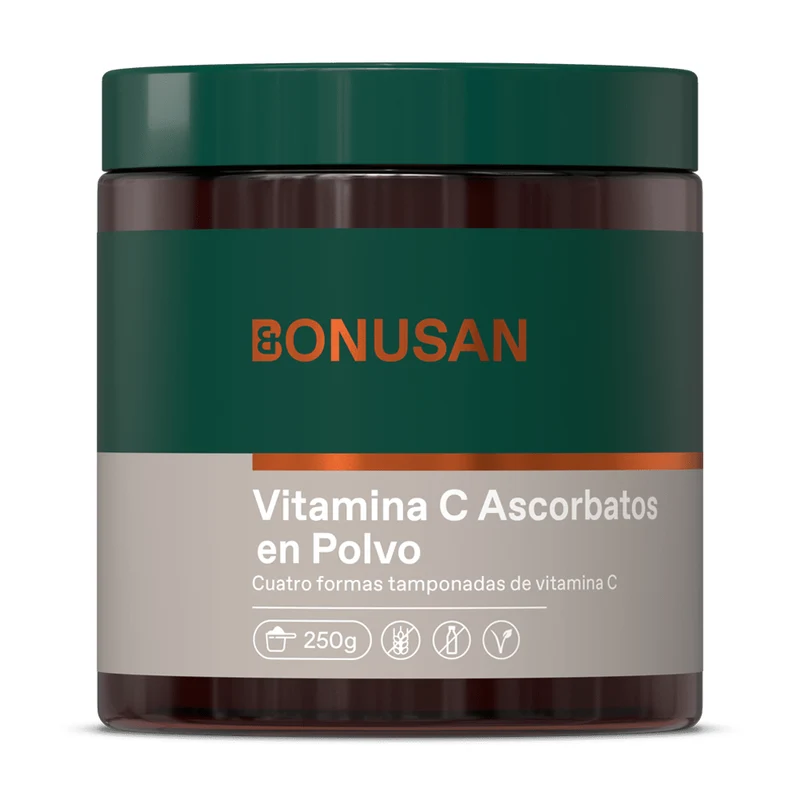 Vitamina C en Polvo Ascorbatos 250 gr | Bonusan