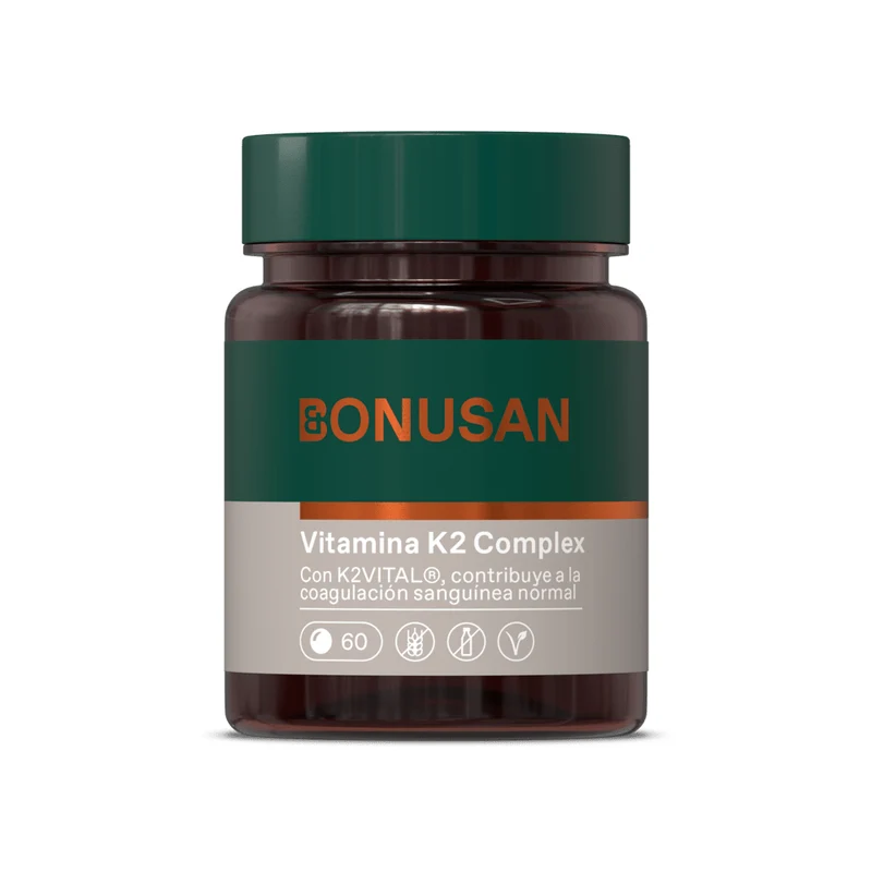 Vitamina K2 100 mcg Plus 60 Comprimidos | Bonusan