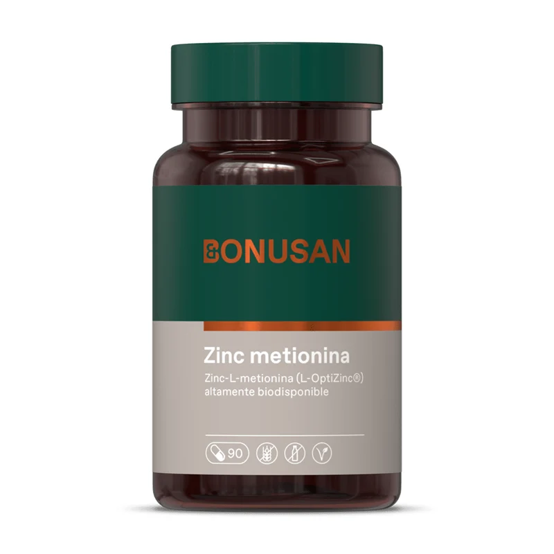 Zincmetionina 15 mg 90 Tabletas | Bonusan