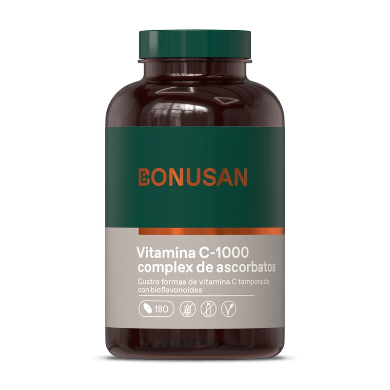 Vitamina C 1000 Complejo de Ascorbatos Comprimidos | Bonusan