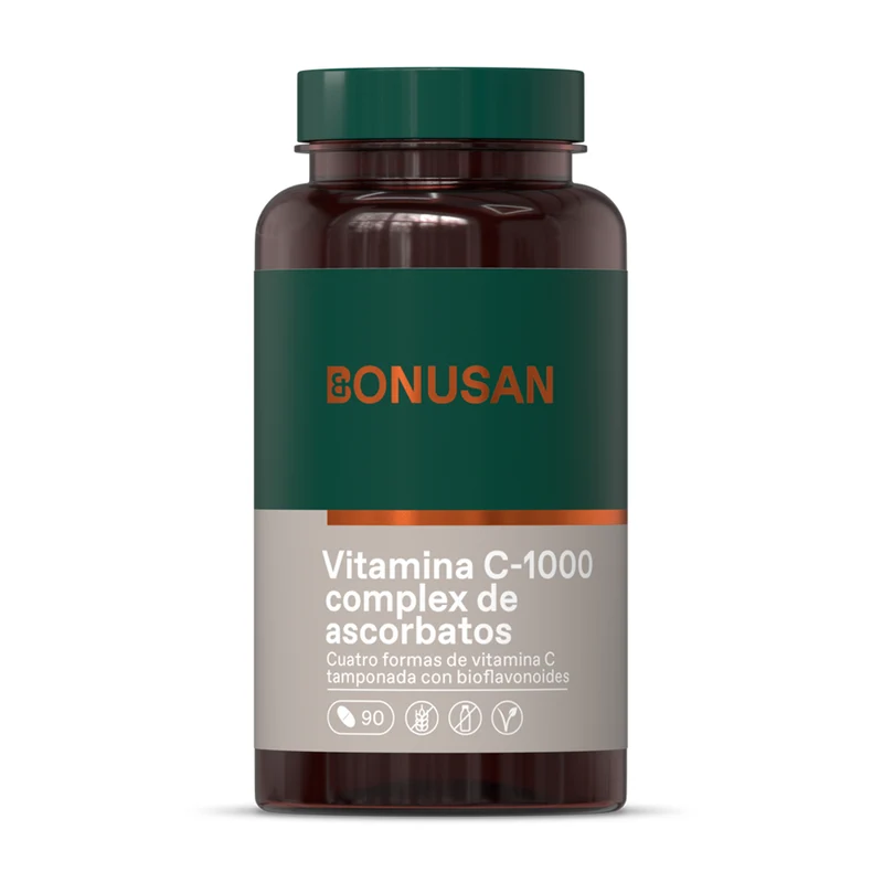 Vitamina C 1000 Complejo de Ascorbatos Comprimidos | Bonusan