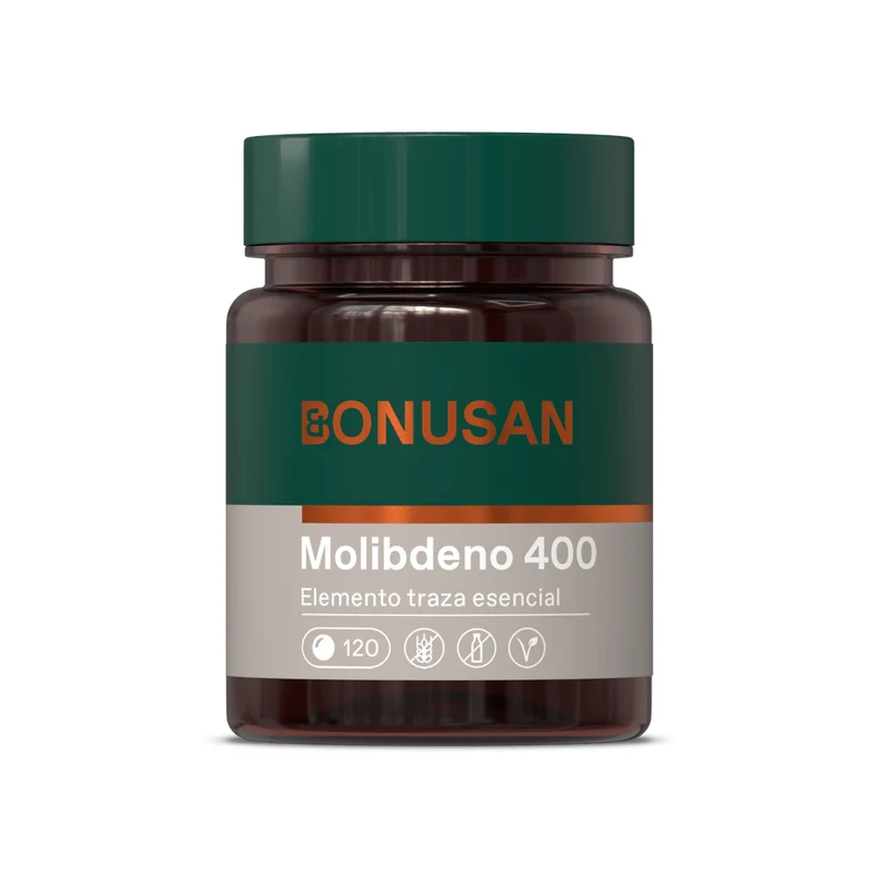 Molibdeno 400 mcg 120 Tabletas | Bonusan
