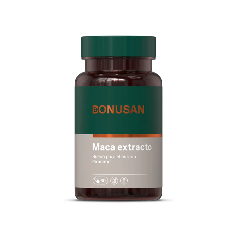 Maca Extracto 60 Capsulas | Bonusan