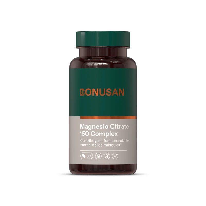 Citrato de Magnesio 150 mg 60 Tabletas | Bonusan
