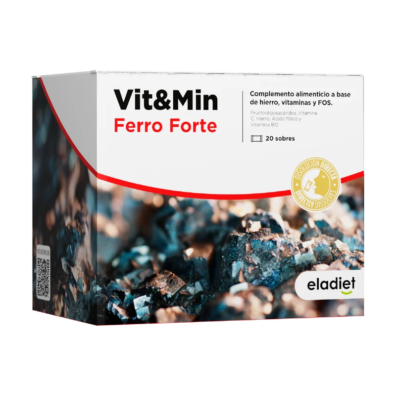 Vit&Min Ferro Forte 20 Sobres | Eladiet