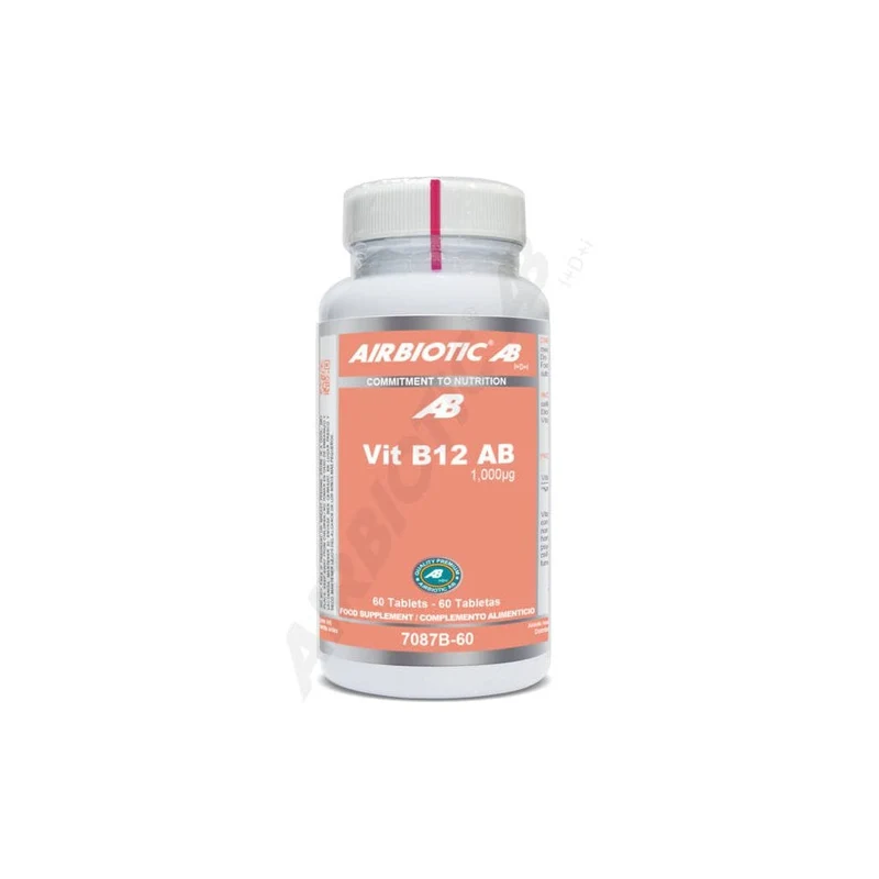 Vitamina B12 AB 1000 mg 60 Tabletas | Airbiotic AB