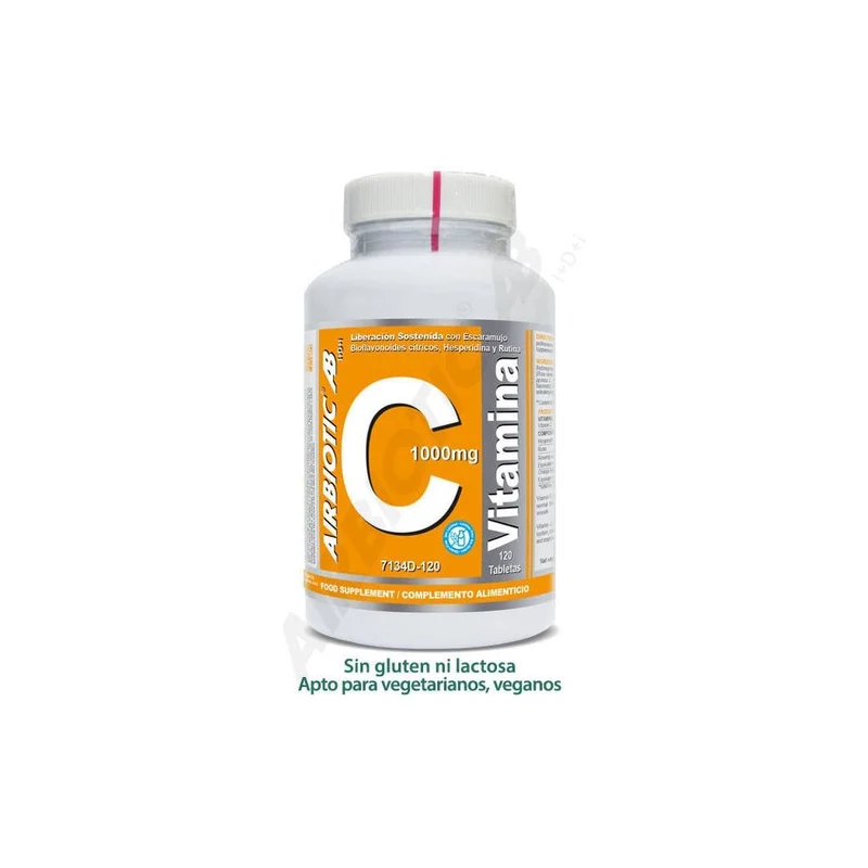 Vitamina C Complex 1000 mg 120 Tabletas | Airbiotic AB