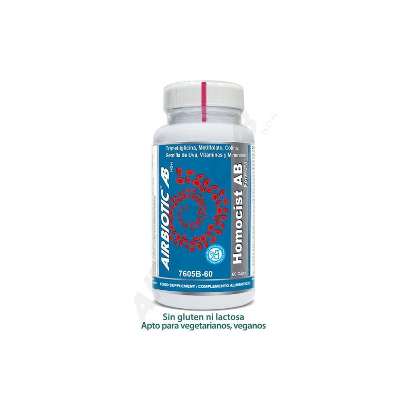 Homocisteina Complex 60 Capsulas | Airbiotic AB
