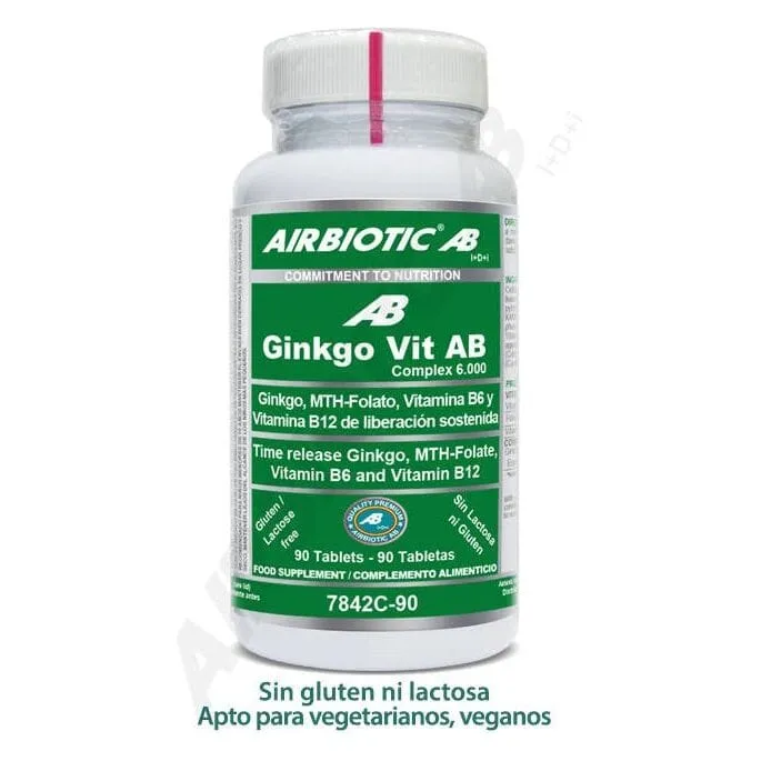 Ginkgo Vit Complex 90 Tabletas | Airbiotic AB