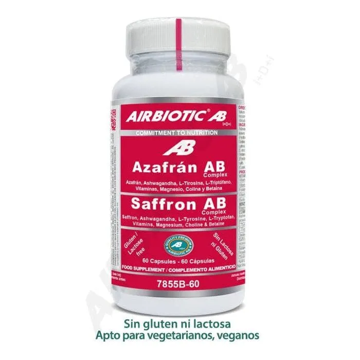 Azafran Complex 60 Capsulas | Airbiotic AB