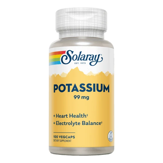 Citrate Potassium 99 mg 60 Capsulas | Solaray