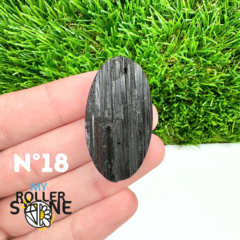 Colgante de turmalina negra 5A Pierce