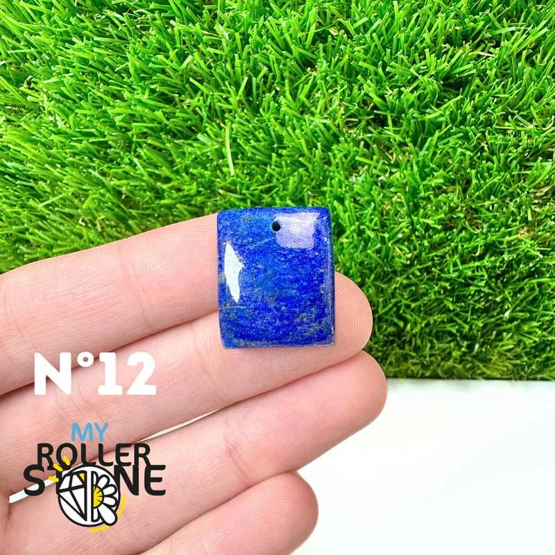 Colgante de lapislázuli de forma libre 5A