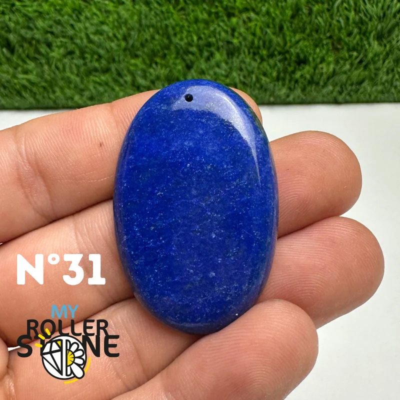 Colgante de lapislázuli de forma libre 5A