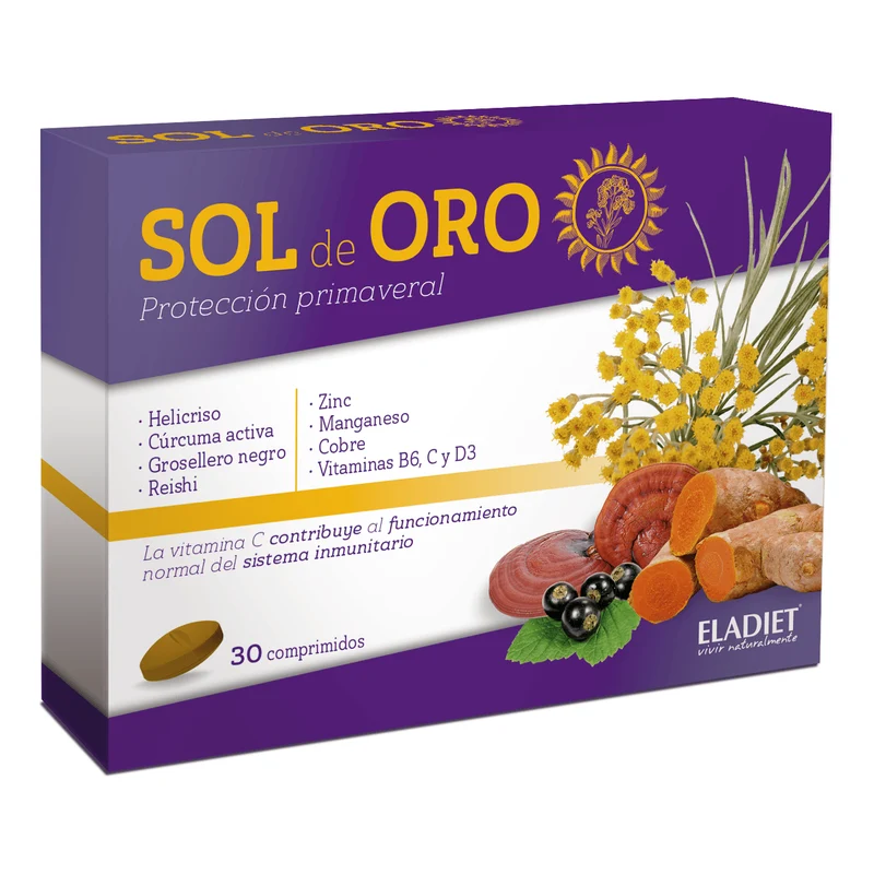 Sol de Oro 30 Comprimidos | Eladiet