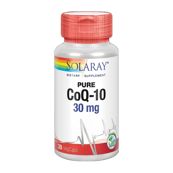 Pure Coq 10 30 Mg 30 Capsulas | Solaray