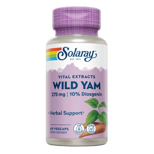 Mexican Yam 275 Mg 60 Capsulas | Solaray