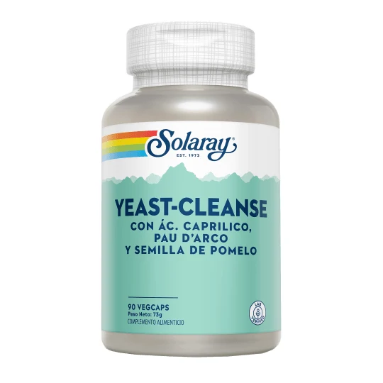 Yeast Cleanse 90 Capsulas | Solaray