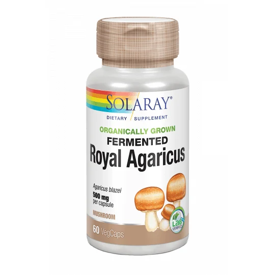 Fermented Royal Agaricus 500 mg 60 Capsulas | Solaray