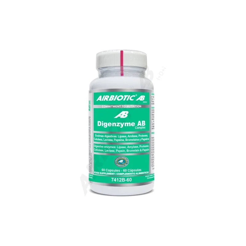 Digenzyme Complex 60 Capsulas | Airbiotic AB