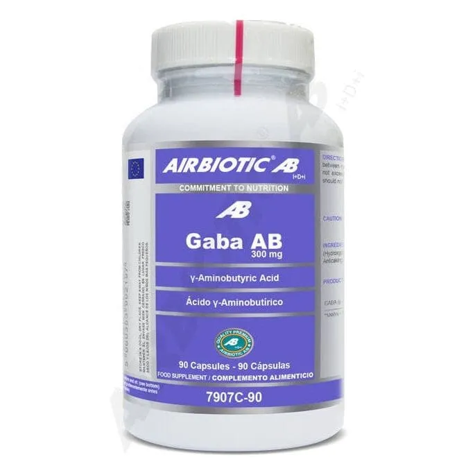 Gaba 300 mg 90 Capsulas | Airbiotic AB