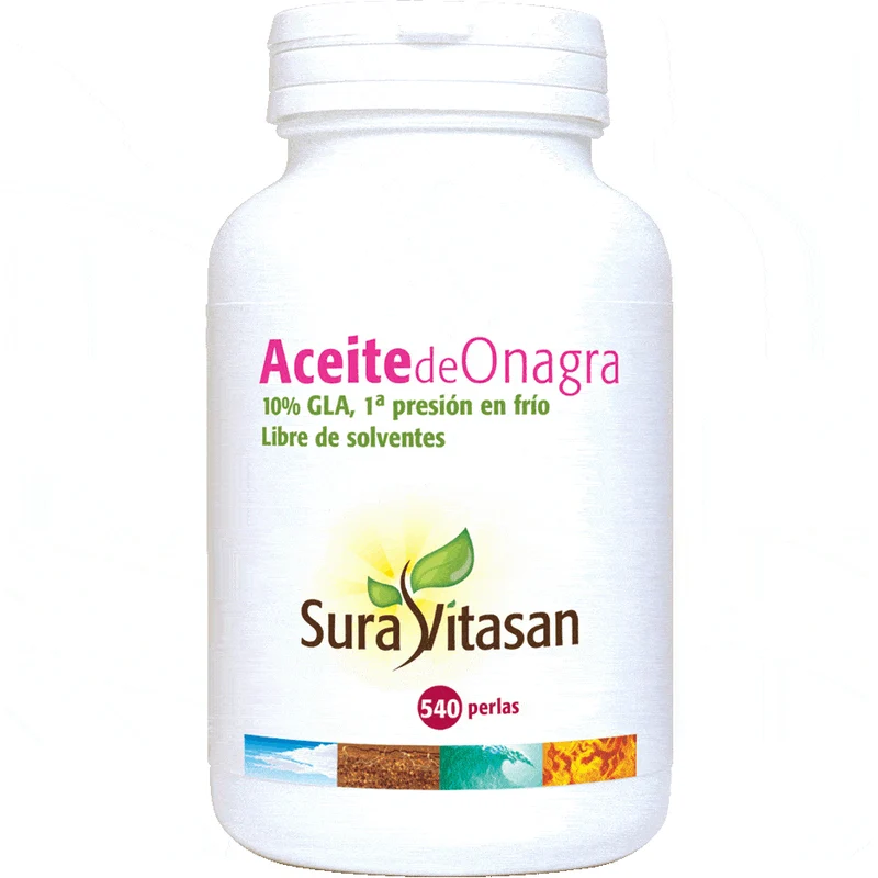 Aceite de Onagra 500 mg Perlas | Sura Vitasan