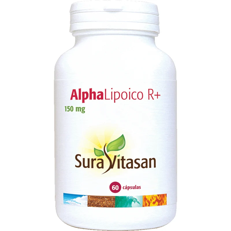 Alpha Lipoico R+ 150mg 60 Capsulas | Sura Vitasan
