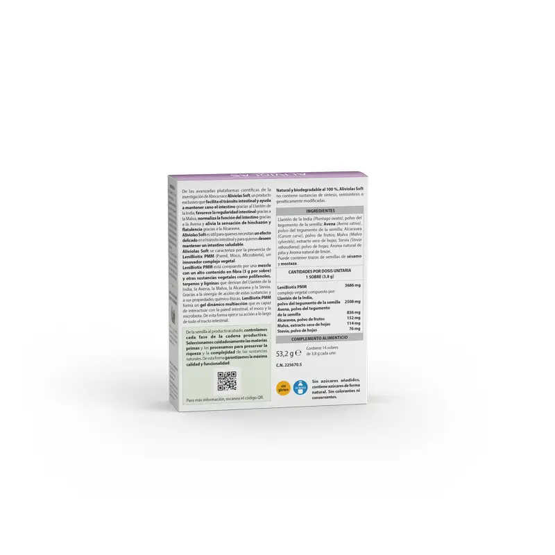 Aboca Aboca Aliviolas Soft – For Bowel Movement and Regularity, 14 sachets