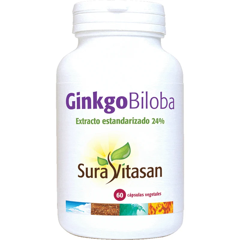 Ginkgo Biloba 60 Capsulas | Sura Vitasan