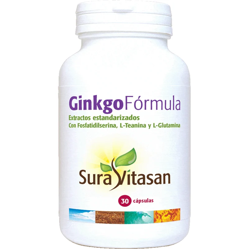 Ginkgo Formula 30 Capsulas | Sura Vitasan